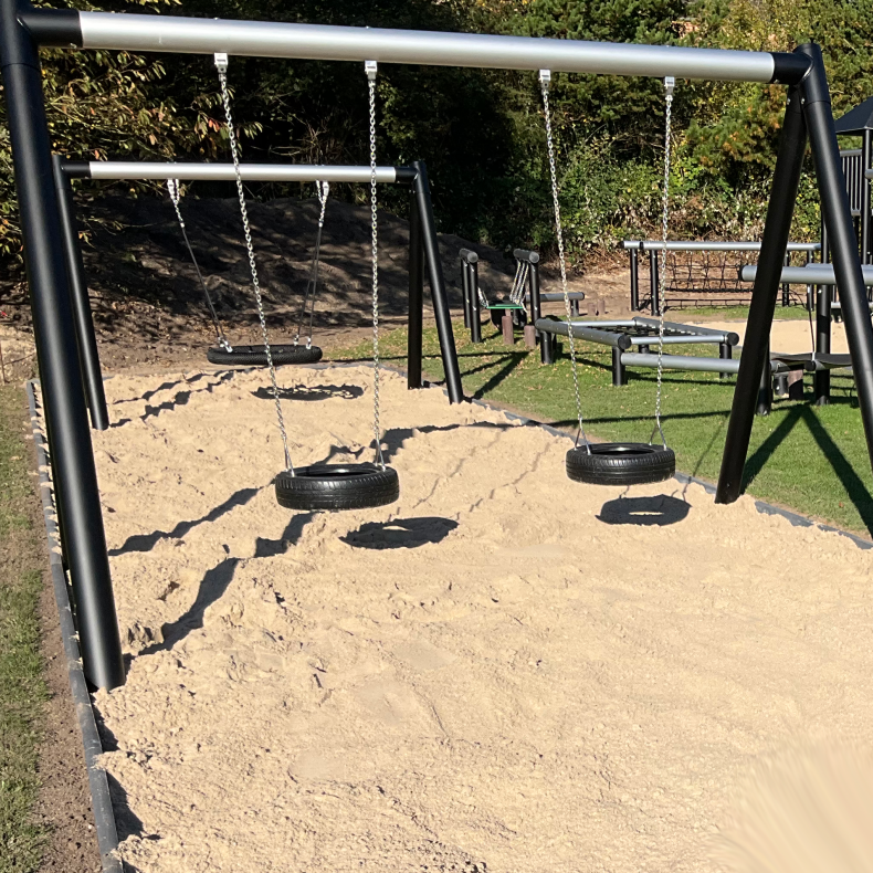 Aluminium Gyngestativ med s�de