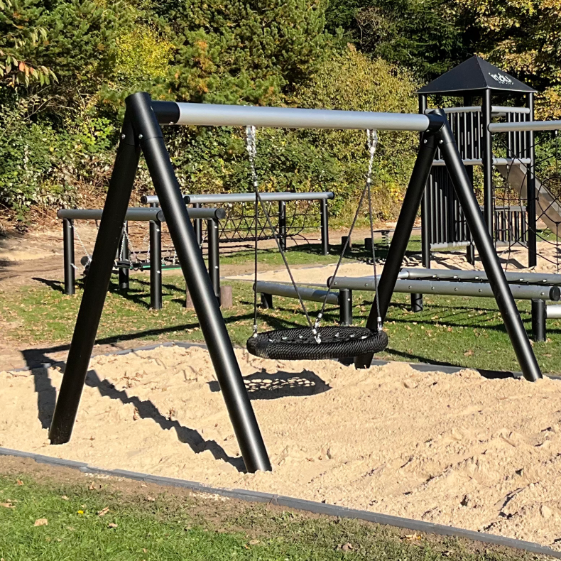 Aluminium Gyngestativ med rede